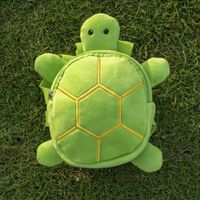 Cartoon Style Polyester Tortoise Pets Backpack sku image 3
