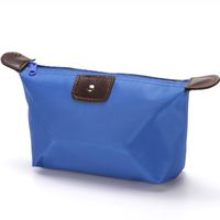 Classic Style Solid Color Nylon Square Makeup Bags sku image 5