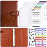 1 Set Solid Color Class School Paper Casual Loose Spiral Notebook main image 3