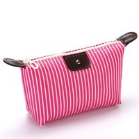 Classic Style Solid Color Nylon Square Makeup Bags sku image 15