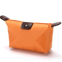 Classic Style Solid Color Nylon Square Makeup Bags sku image 7