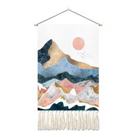 Casual Landscape Polyester Tapestry Wall Art sku image 3