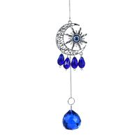 Pastoral Devil's Eye Star Moon Artificial Crystal Wind Chime Artificial Decorations sku image 1