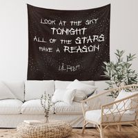 Casual Cute Cartoon Letter Polyester Tapestry Artificial Decorations main image 4