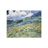 Retro Pastoral Oil Painting Landscape Canvas Wall Art sku image 65