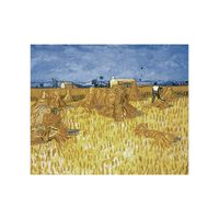 Retro Pastoral Oil Painting Landscape Canvas Wall Art sku image 31