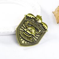 Vintage Style Animal Flower Whale Alloy Unisex Brooches sku image 3