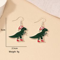 Exaggerated Cartoon Character Plating Alloy No Inlaid Earrings main image 7