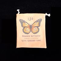 Vintage Style Letter Butterfly Canvas sku image 6