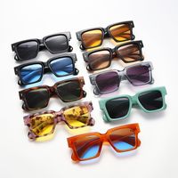 Retro Streetwear Geometric Pc Square Full Frame Women's Sunglasses main image 1