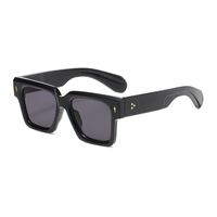 Retro Streetwear Geometric Pc Square Full Frame Women's Sunglasses sku image 1