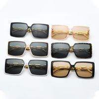 Streetwear Solid Color Pc Square Full Frame Women's Sunglasses main image 7