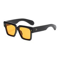 Retro Streetwear Geometric Pc Square Full Frame Women's Sunglasses sku image 5
