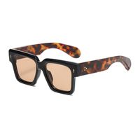 Retro Streetwear Geometric Pc Square Full Frame Women's Sunglasses sku image 6