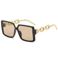 Streetwear Solid Color Pc Square Full Frame Women's Sunglasses main image 3