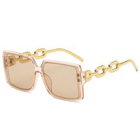 Streetwear Solid Color Pc Square Full Frame Women's Sunglasses main image 4