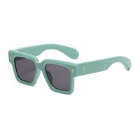 Retro Streetwear Geometric Pc Square Full Frame Women's Sunglasses sku image 8
