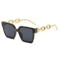 Vacation Solid Color Pc Square Full Frame Women's Sunglasses sku image 4