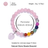 Elegant Streetwear Heart Shape Natural Stone Wholesale Bracelets main image 5