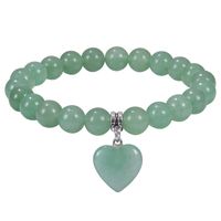Casual Classic Style Heart Shape Natural Stone Wholesale Bracelets sku image 4