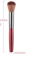 Simple Style Solid Color Plastic Nail Brush 1 Piece sku image 1