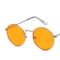 Retro Round Ac Toad Glasses Full Frame Women's Sunglasses sku image 5