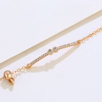 Xuping Simple Style Geometric 18k Gold Plated Artificial Diamond Alloy Wholesale Bracelets main image 5