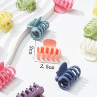 Women's Simple Style Colorful Plastic Hollow Out Hair Claws main image 2