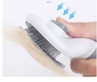 Simple Style Pp Stainless Steel Solid Color Pet Grooming Tools main image 1