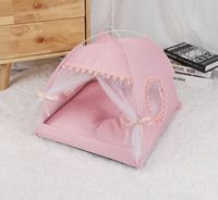 Simple Style Cloth Color Block Pet Bed main image 3