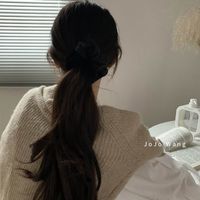 Simple Style Commute Solid Color Organza Hair Tie main image 5