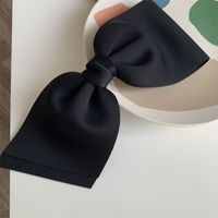 Korean Style Bow Knot Cloth Hair Clip main image 1