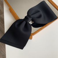 Korean Style Bow Knot Cloth Hair Clip sku image 1