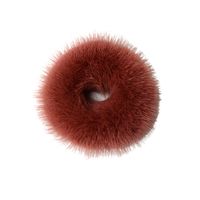 Simple Style Solid Color Plush Hair Tie main image 4