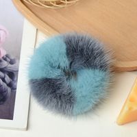 Simple Style Solid Color Plush Hair Tie sku image 25