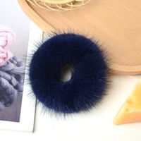 Simple Style Solid Color Plush Hair Tie sku image 16