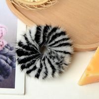 Simple Style Solid Color Plush Hair Tie sku image 28