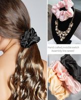 Simple Style Solid Color Mulberry Silk Hair Tie main image 3