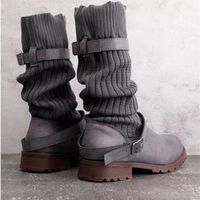Women's Streetwear Solid Color Round Toe Classic Boots main image 2