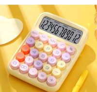 1 Piece Solid Color Learning  Abs+lcd Preppy Style Calculator sku image 6