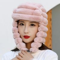 Women's Elegant Basic Simple Style Solid Color Eaveless Wool Cap sku image 2