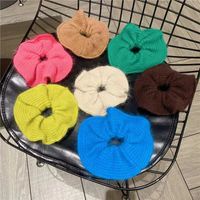 Elegant Solid Color Yarn Hair Tie main image 6