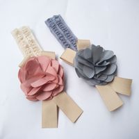 Simple Style Commute Flower Cloth Patchwork Hair Band main image 3