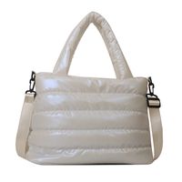 Women's Pvc Solid Color Basic Square Zipper Shoulder Bag Crossbody Bag sku image 1