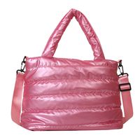 Women's Pvc Solid Color Basic Square Zipper Shoulder Bag Crossbody Bag sku image 2