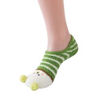 Women's Cute Animal Acetate Fibre Jacquard Ankle Socks A Pair sku image 2