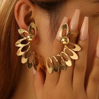 1 Pair Vintage Style Wings Plating Alloy Ear Studs main image 4