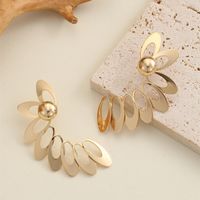 1 Pair Vintage Style Wings Plating Alloy Ear Studs main image 2