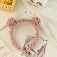 Women's Cute Sweet Bear Plush Hair Band sku image 2