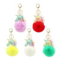 Simple Style Color Block Alloy Women's Keychain main image 6